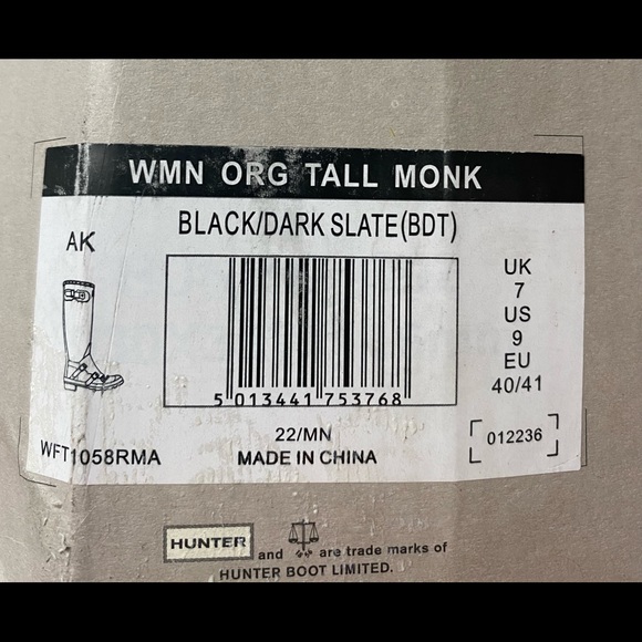 Women’s Tall Monk Hunter Boots. - Picture 6 of 7